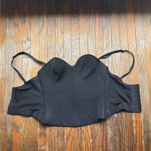 Black Strapless Women's Intimate Top